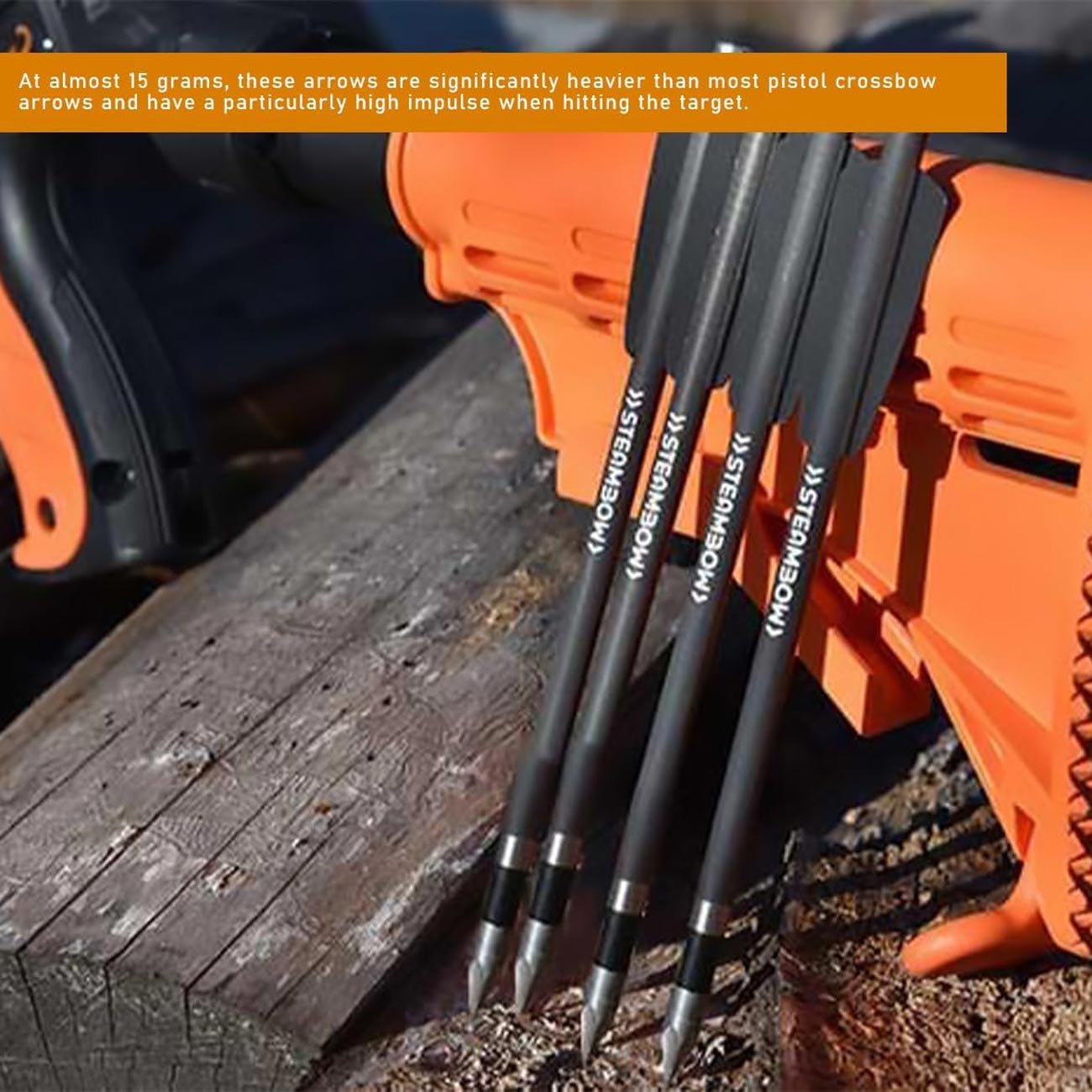 Steambow AR Series Aluminum Bodkin arrows Set of 6 pcs 0000401