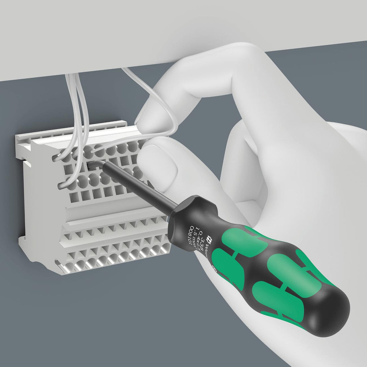 Wera Actuation Tool for Terminal Blocks (Spring Cages): 0.4 x 2.5 x 81 MM