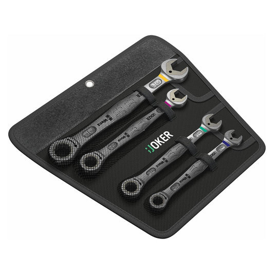 Wera 05020092001 SAE Joker Ratchet Set for Switch Combination Wrench (4pc)
