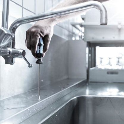 Wera 05032005001 Stainless Steel Screwdriver: Slotted 6.5 x 150mm