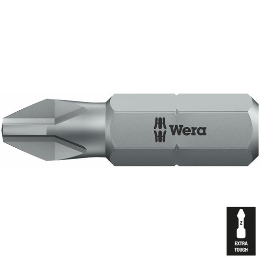 Wera 05056535001 Phillips PH #4 Bit - 1/4" Drive