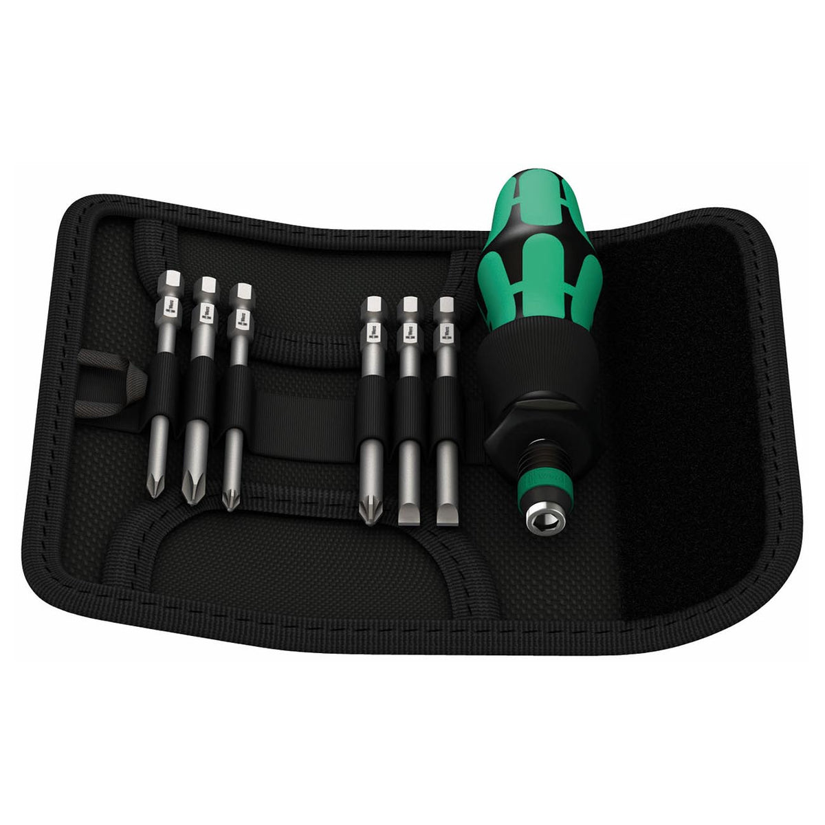 Wera 05059298001 Multi-Bit Set with Handle and Interchangeable Blades (7pc set)