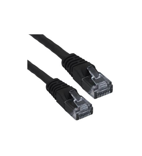 Wavenet 6E04UMBK-PC-01 Cat6 Patch Cord Booted 1' Black