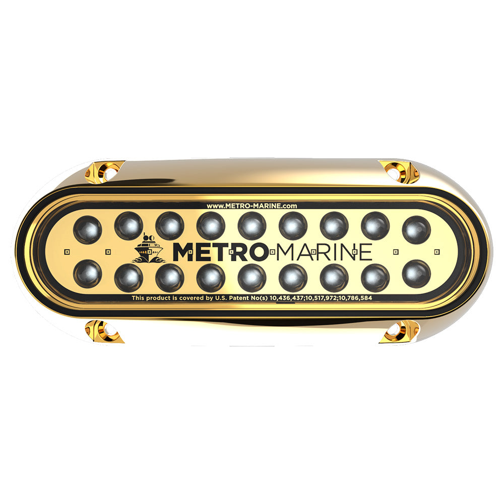 Metro Marine High-Output Elongated Light w Blue LED 45deg F-BME1-H-B3-45