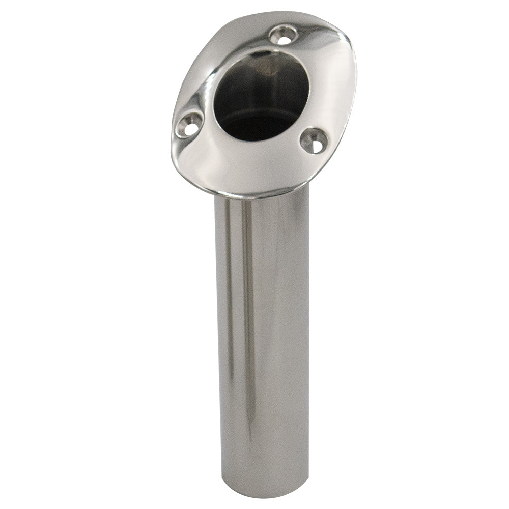 C.E. Smith 70 Series Flush Mount Rod Holder 30 Degree Stainless Steel 102577