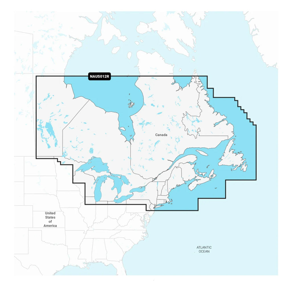 Navionics NAUS012R - Canada, East & Great Lakes - Navionics+ 102653