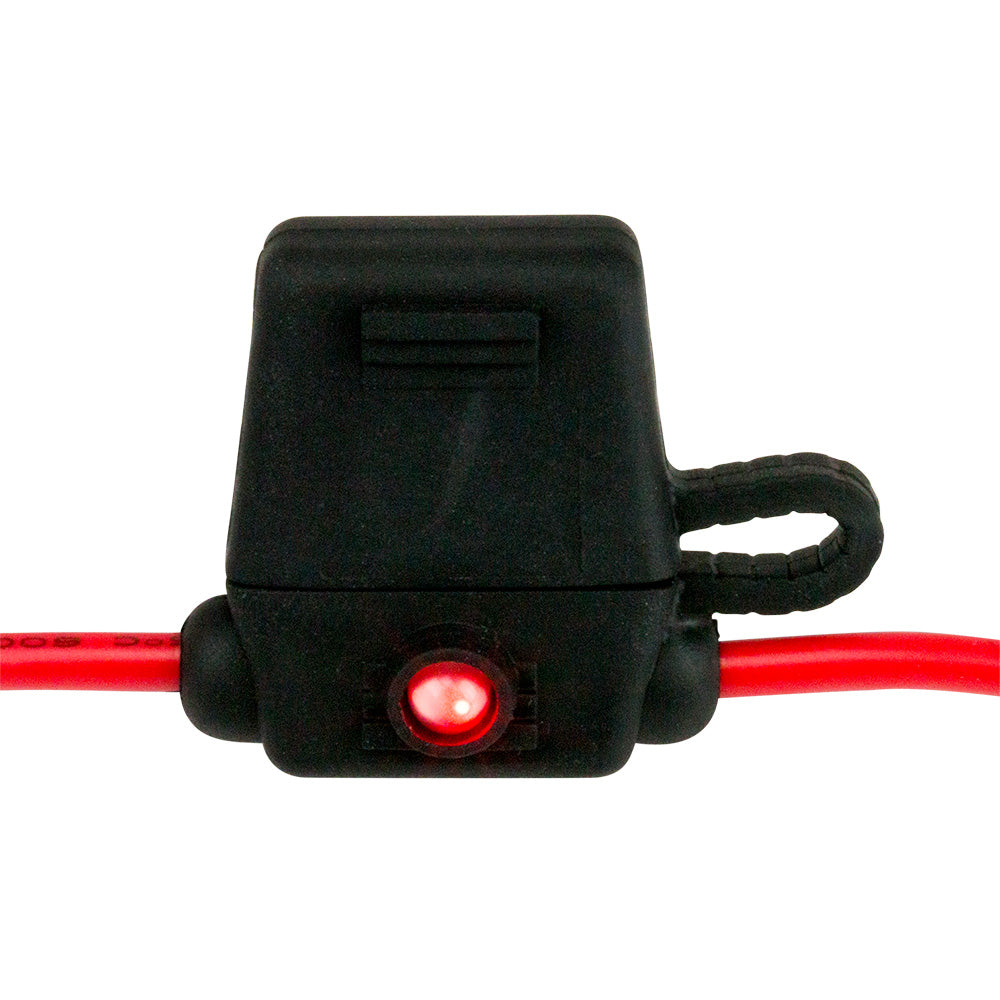 Sea-Dog ATO/ATC Style Inline LED Fuse Holder - Up to 30A 102722