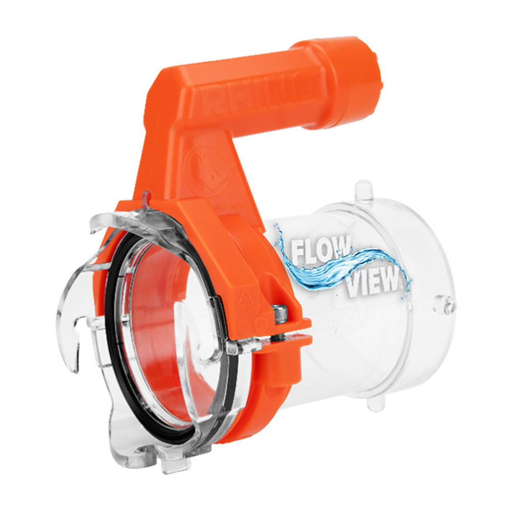 Camco Rhino RV 5' Sewer Hose Extender PRO w/Built-In LED Flashlight 108338