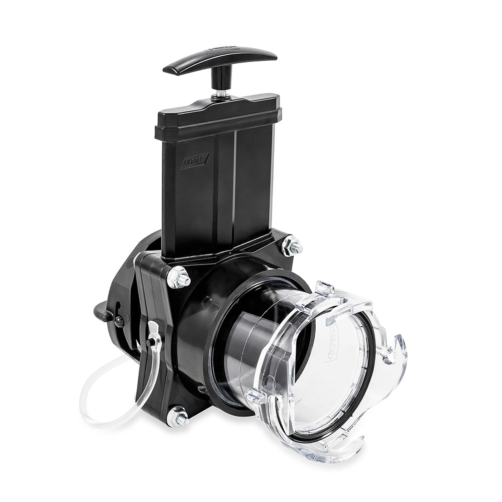 Camco 3" Gate Valve w/3.5" Clear Extension & Cap 108602
