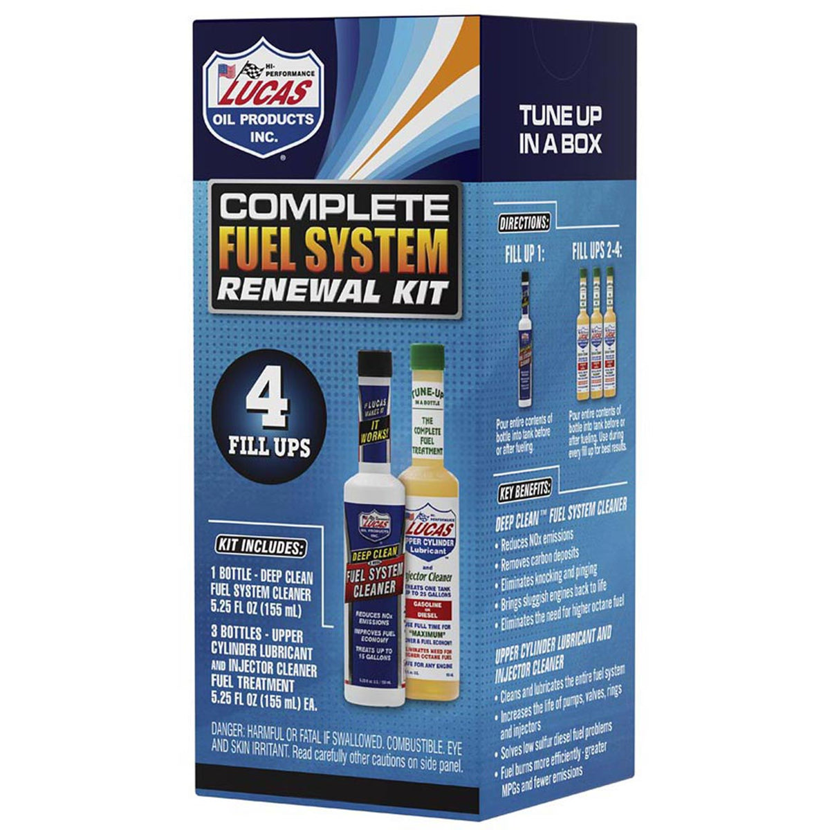 Lucas Oil Complete Fuel System Renewal Kit