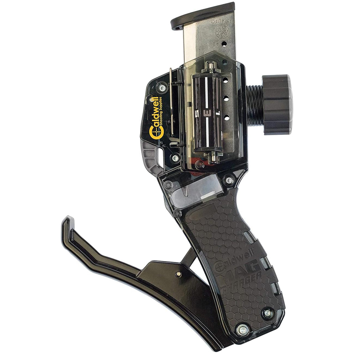Caldwell Mag Charger Universal Pistol Loader w Adjustable Mag and Multi-Caliber