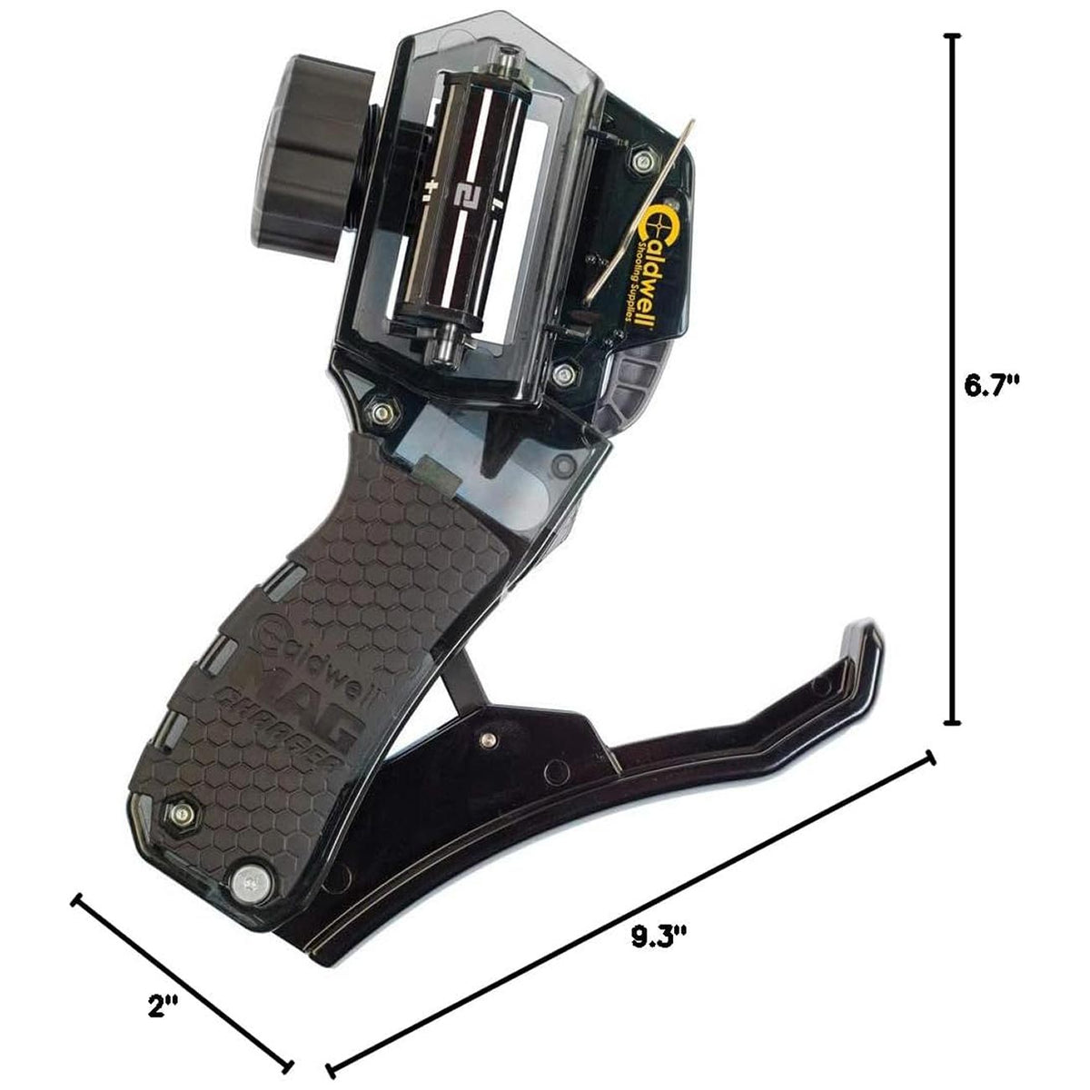 Caldwell Mag Charger Universal Pistol Loader w Adjustable Mag and Multi-Caliber