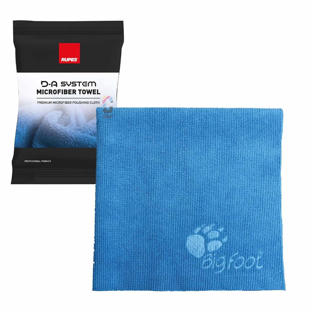 RUPES D-A System Microfiber Towel 16x16 - Blue