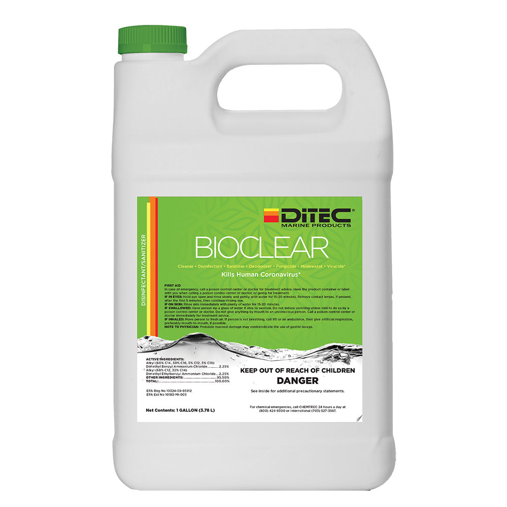 DiTEC Bioclear Disinfectant - Gallon