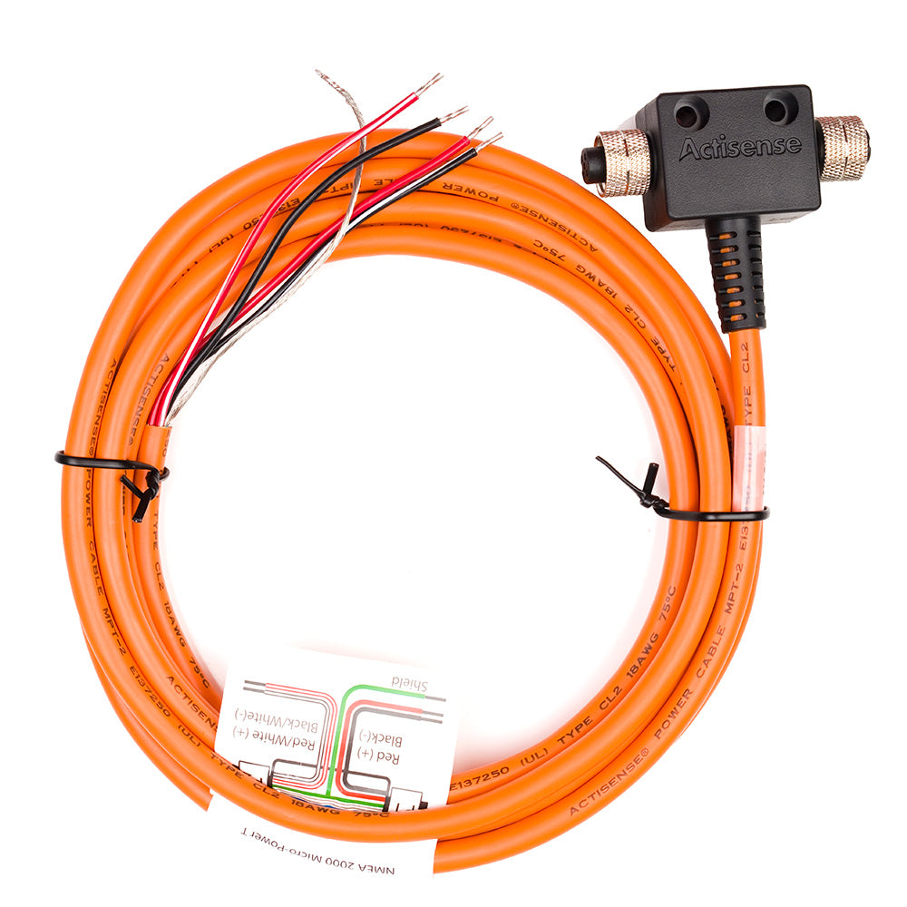 Actisense NMEA2000 Micro T-Piece w/Female Connectors, 3M UL Certified Cable
