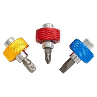 Titan 11218 1/4″ Drive Finger Grip Bit Drivers (6 Piece Set)