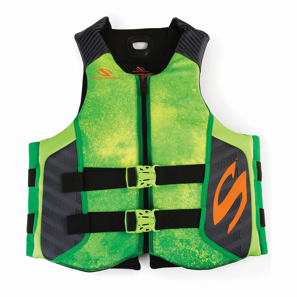 Stearns Adult Hydroprene Life Vest - Green - Medium