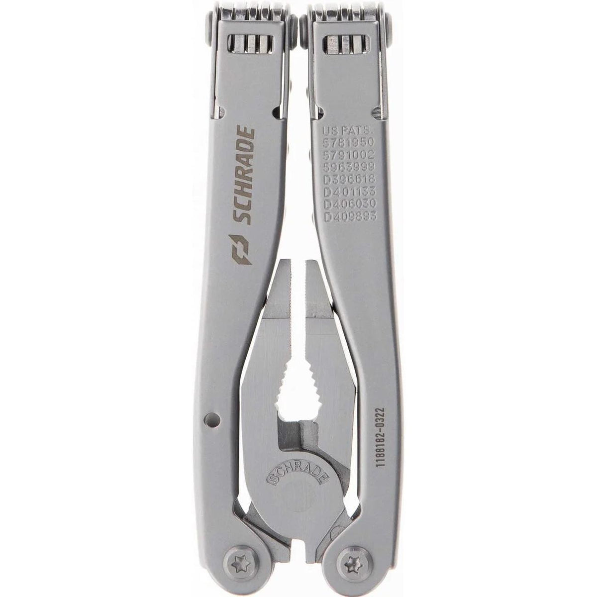 Schrade Delta Class Tough Tool (Multi-Tool) - Satin Stainless Steel Finish
