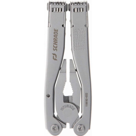 Schrade Delta Class Tough Tool (Multi-Tool) - Satin Stainless Steel Finish
