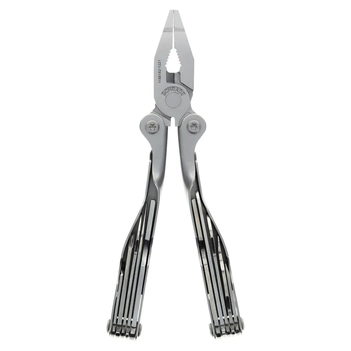 Schrade Delta Class Tough Tool (Multi-Tool) - Satin Stainless Steel Finish