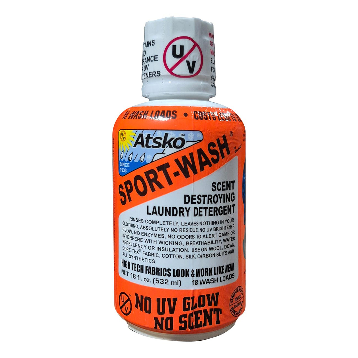 Atsko Sport-Wash Laundry Detergent: 18 oz. Bottle