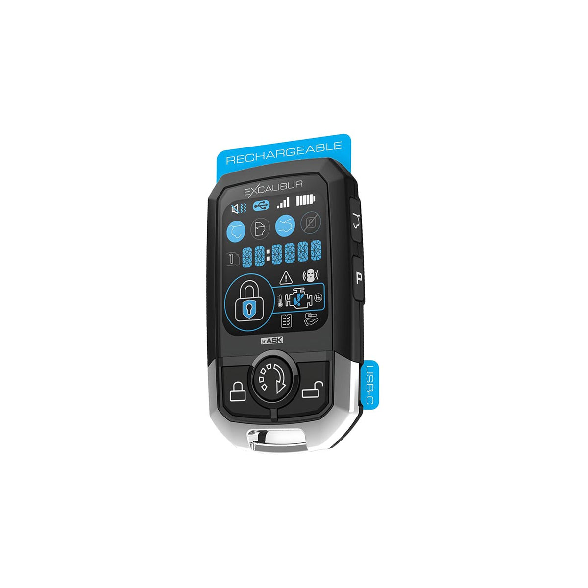 Excalibur 3-Color LCD 2-Way Remote for AL18803D