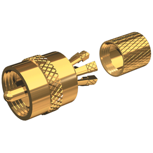 Shakespeare PL-259-CP-G PL-259-CP-G - Solderless PL-259 Connector