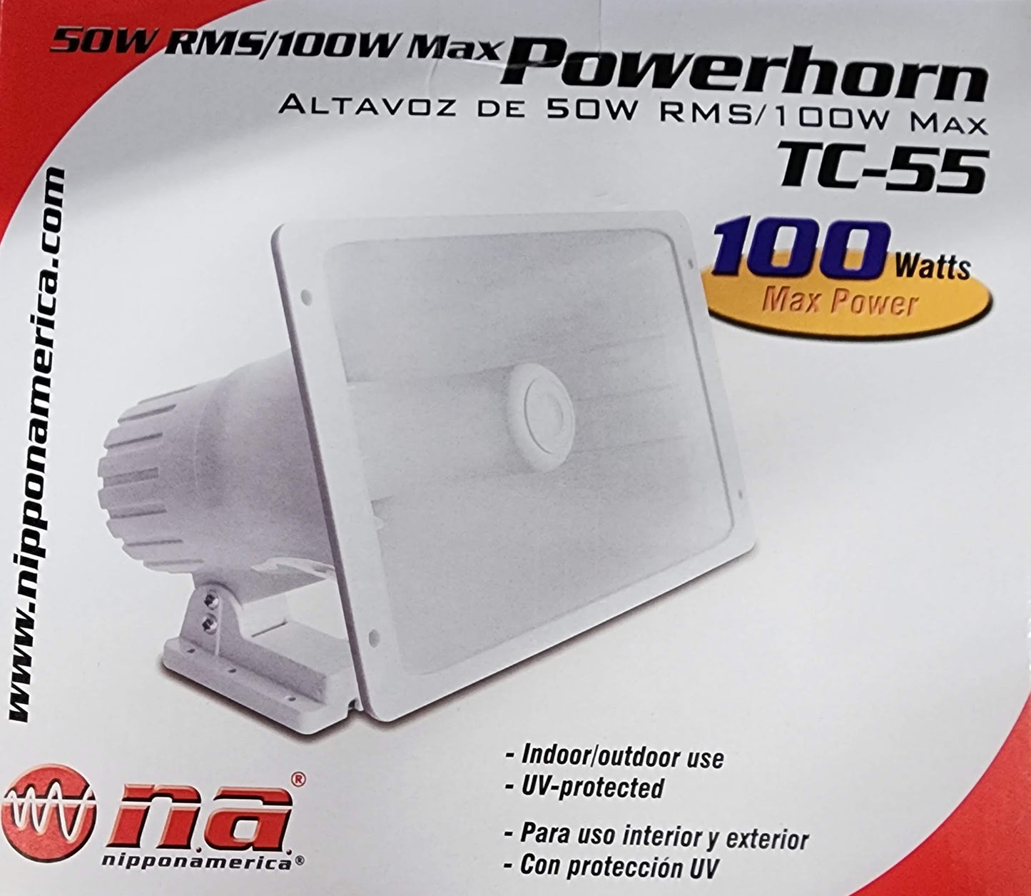 Nippon TC55 PA 100 Watt Indoor Outdoor Horn Speaker