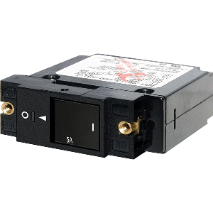 Blue Sea 7425 Single Pole Small Case 2" Circuit Breaker - 5 Amp