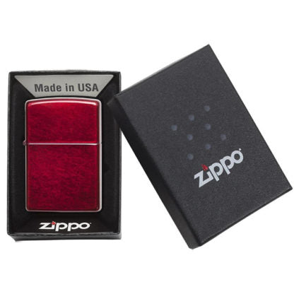 Zippo 21063 Windproof Lighter, Classic Candy Apple Red™