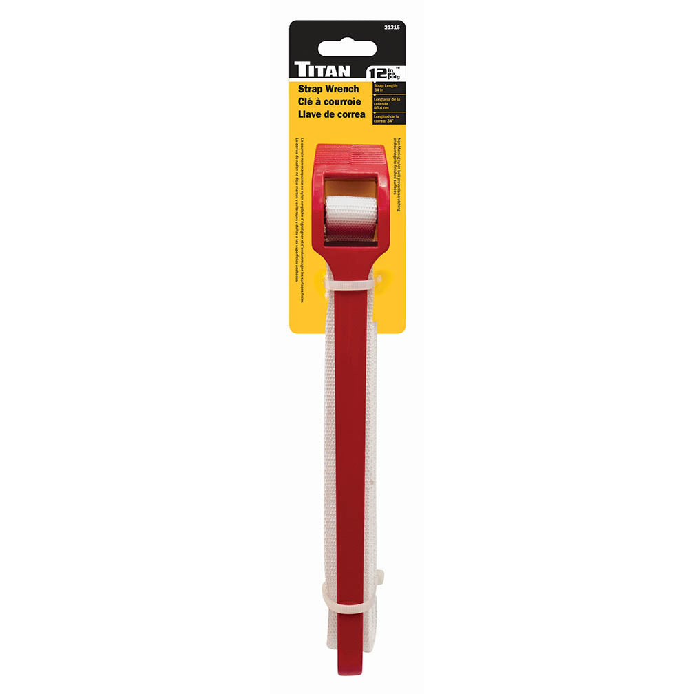 Titan 21315 Tool 12 in Strap Wrench
