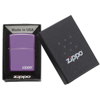 Zippo 24747ZL Windproof Lighter Abyss Finish w/Zippo Logo