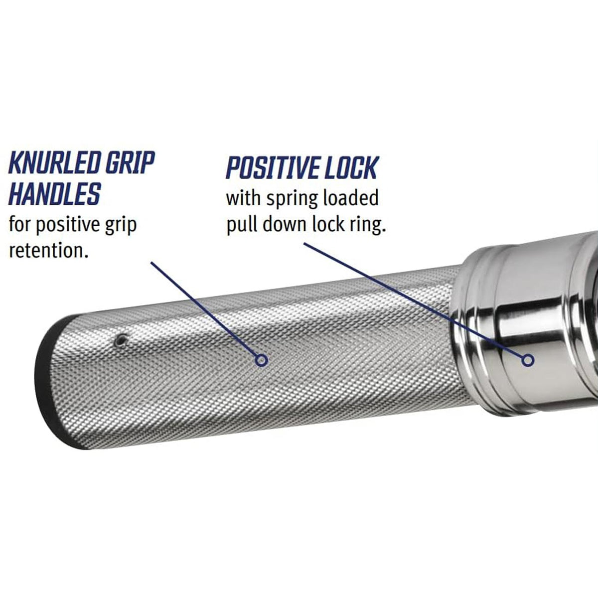 CDI 2502MRMH 3/8 Inch Drive Adjustable Click Torque Wrench, Range 30-250 In Lbs