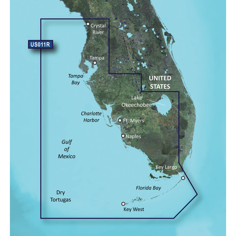 Garmin BlueChart g3 VisionHD VUS011R Southwest Florida 30367