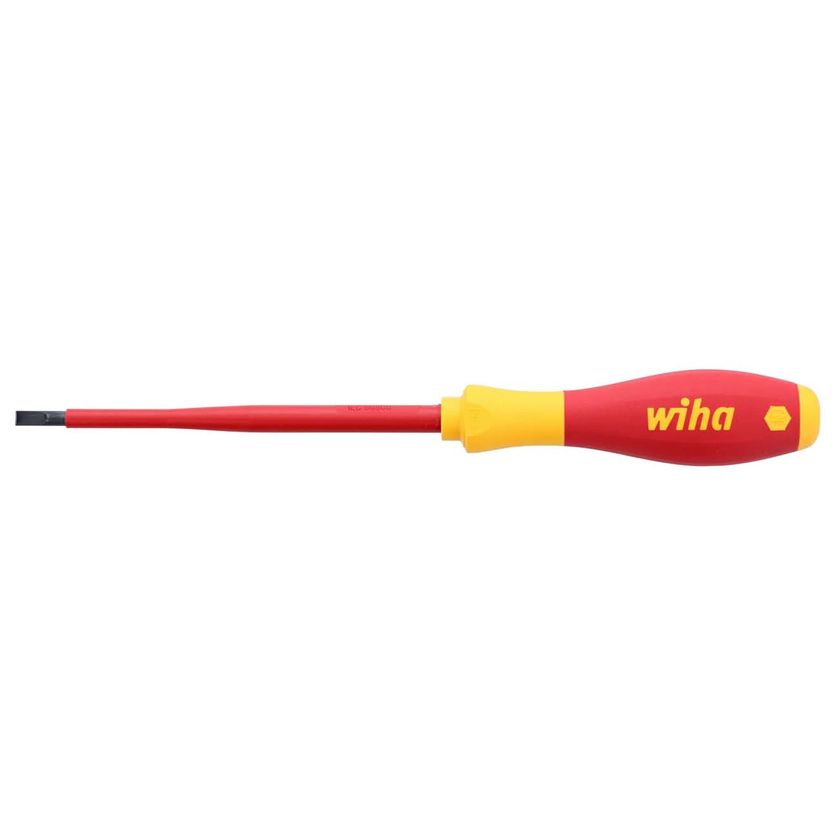 Wiha 32024 Insulated SoftFinish Slotted Screwdriver 4.5mm x 125mm