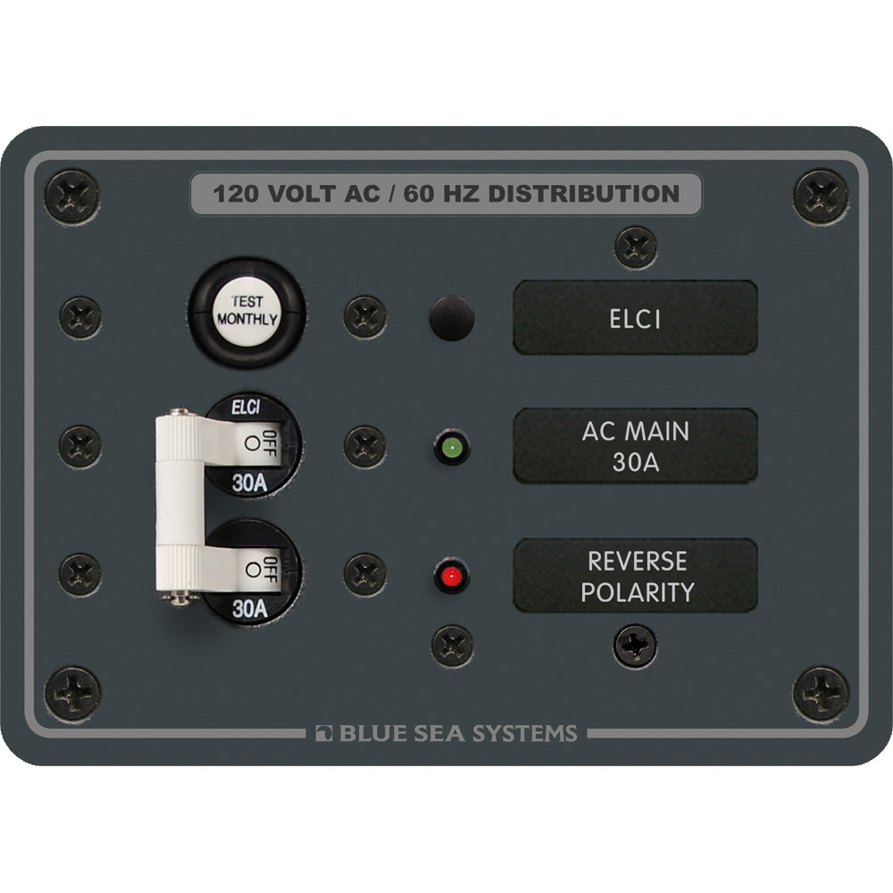 Blue Sea 8100 ELCI GFCI Panel 40605