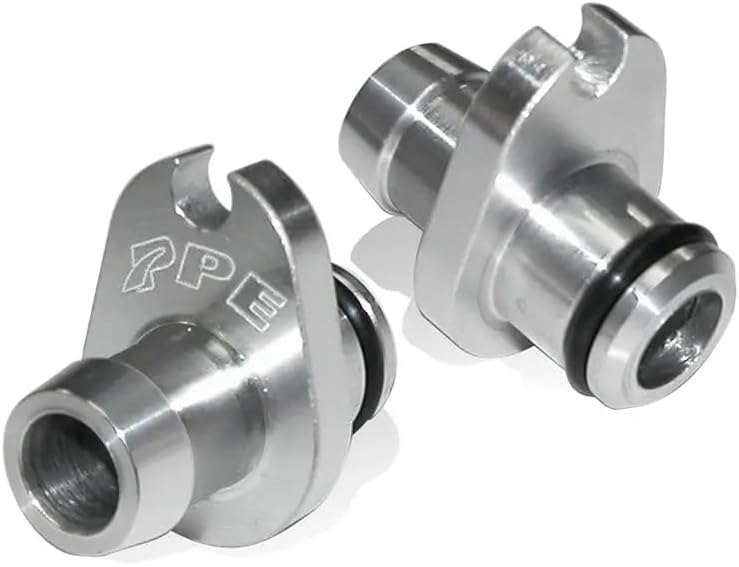 PPE Billet Aluminum Crankcase Breather Repair Fittings 2001-10 Duramax 114020000