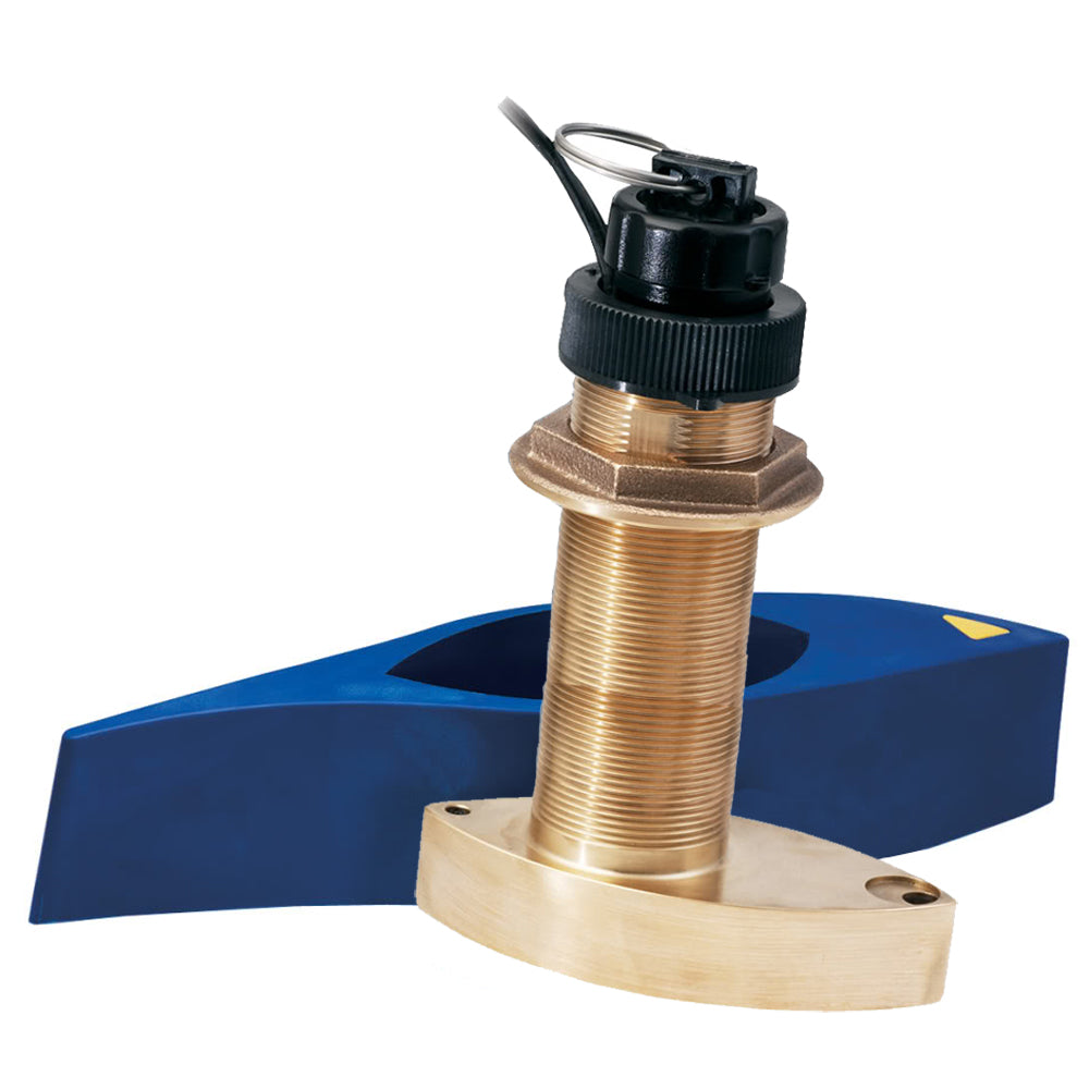 Garmin B744VL Long Stem Bronze Thru-Hull Depth/Temp/Speed 8 Pin 43550