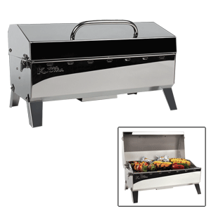 Kuuma 58131 Stow N' Go 160 Gas Grill w/Thermometer and Ignitor