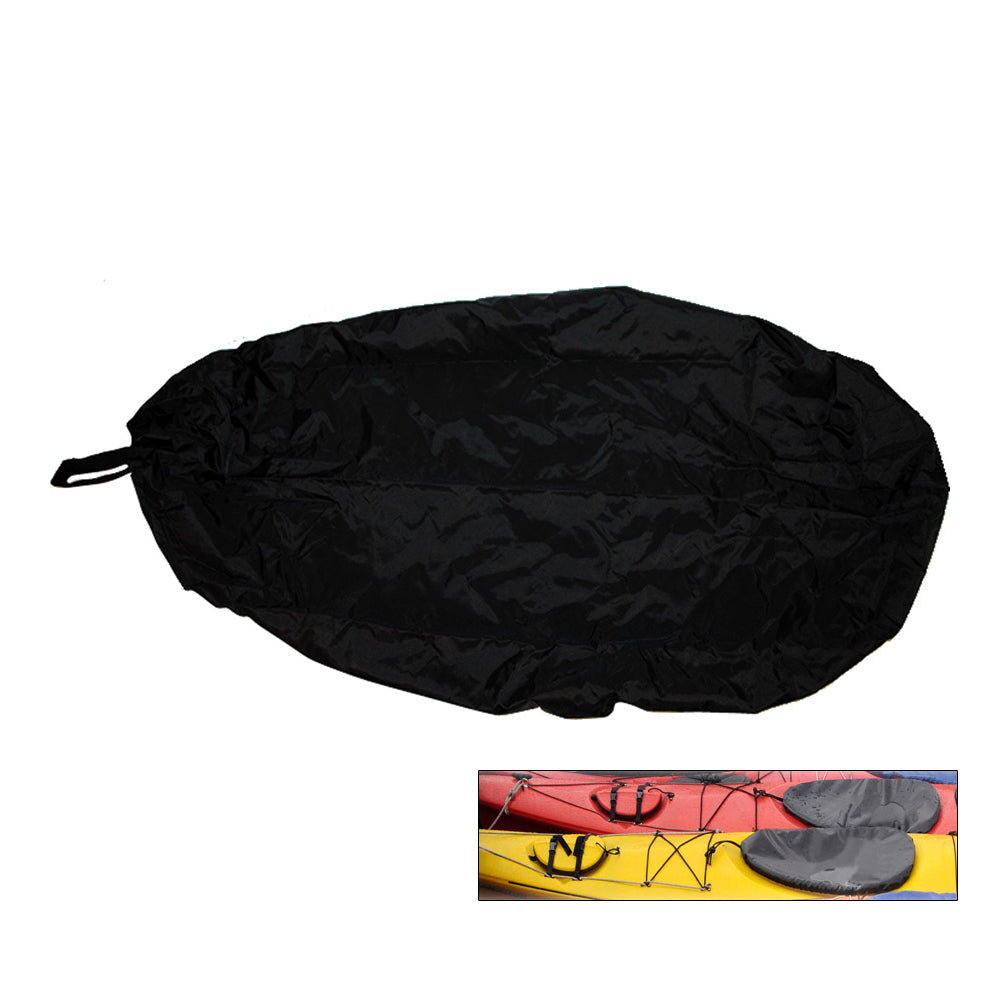 Attwood Universal Fit Kayak Cockpit Cover - Black 49196