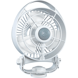 SEEKR by Caframo 748CA24WBX Bora 748 24V 3-Speed 6" Marine Fan - White