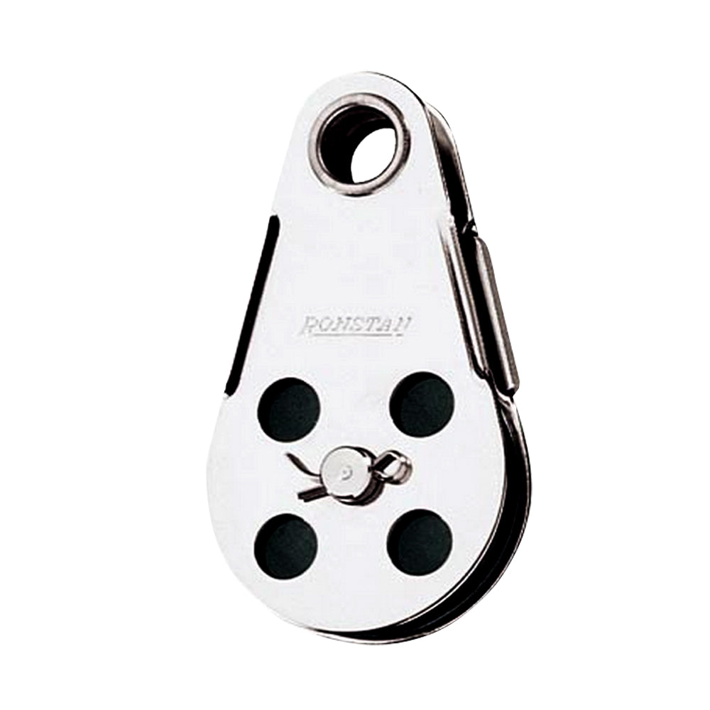 Ronstan Wire Block Rivet Head w/Removable Nylatron Sheave