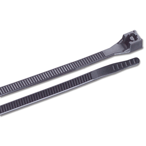 Ancor 199214 14" UV Black Standard Cable Zip Ties - 25 Pack