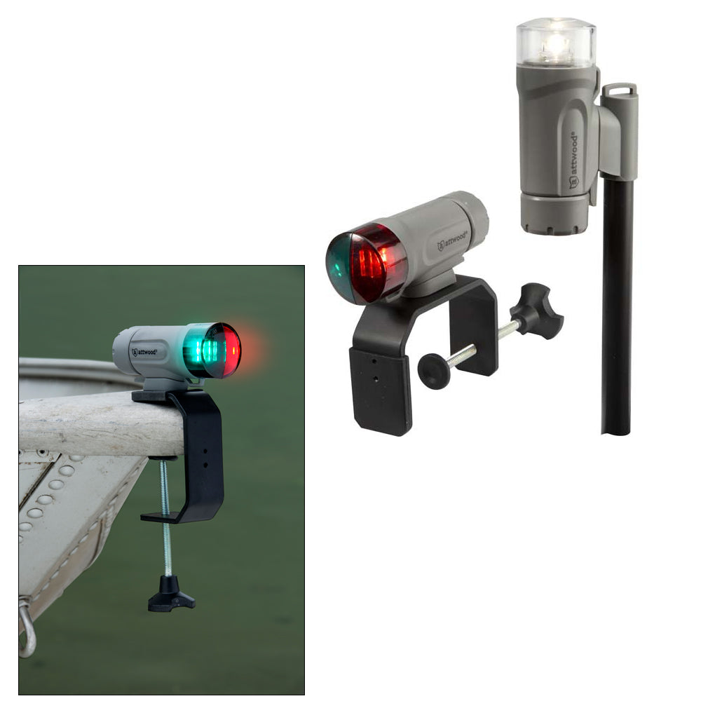 Attwood PaddleSport Portable Navigation Light C-Clamp - Gray 59930