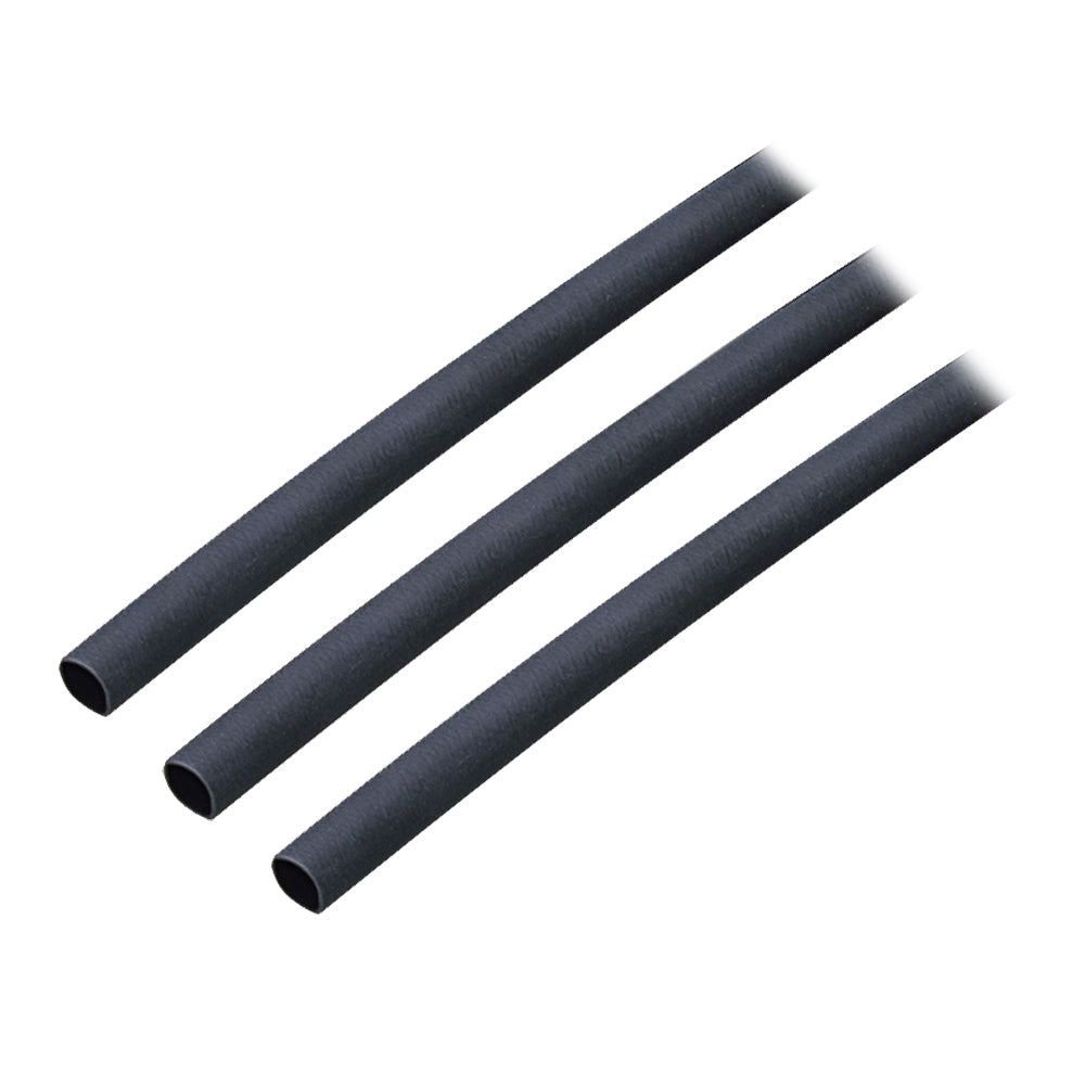 Ancor Adhesive Lined Heat Shrink Tubing (ALT) 3/16" x 3" - 3pk - Black 60043