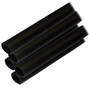 Ancor 305106 Adhesive Lined Heat Shrink Tubing (ALT) - 1/2" x 6" - 5-Pack