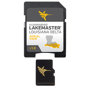 Humminbird 600050-1 LakeMaster Aerial Satellite View - Louisiana Delta