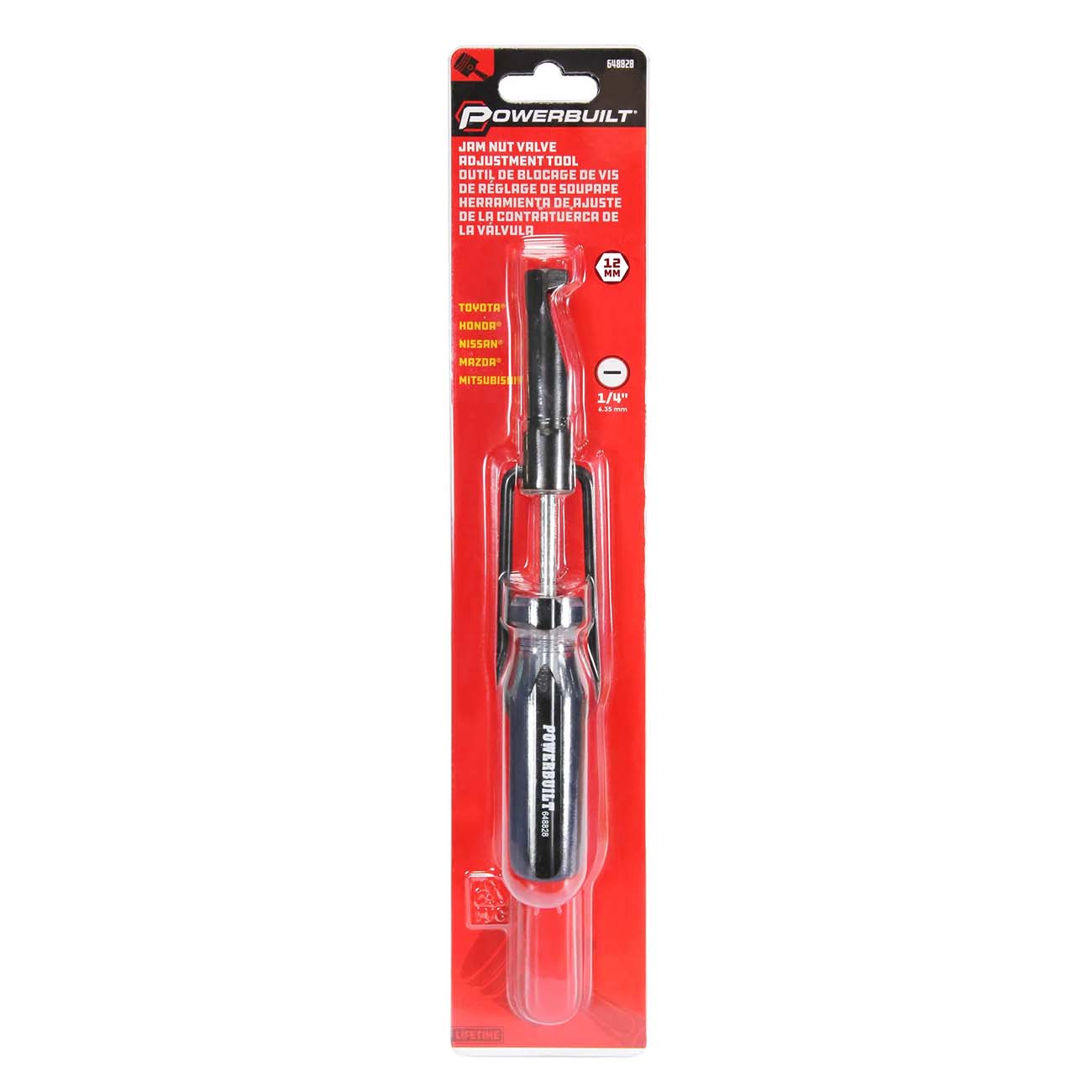 Powerbuilt 12mm Honda Jam Nut Valve Tool 648828