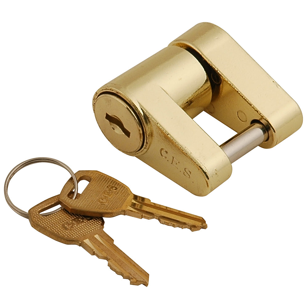 C.E. Smith Brass Coupler Lock 66697