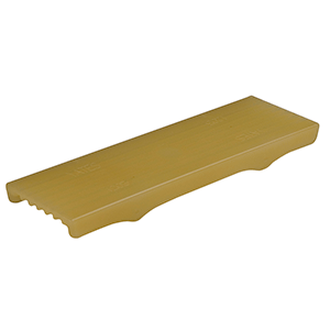 C.E.Smith 16871Flex Keel Pad - Full Cap Style - 12" x 3" - Gold